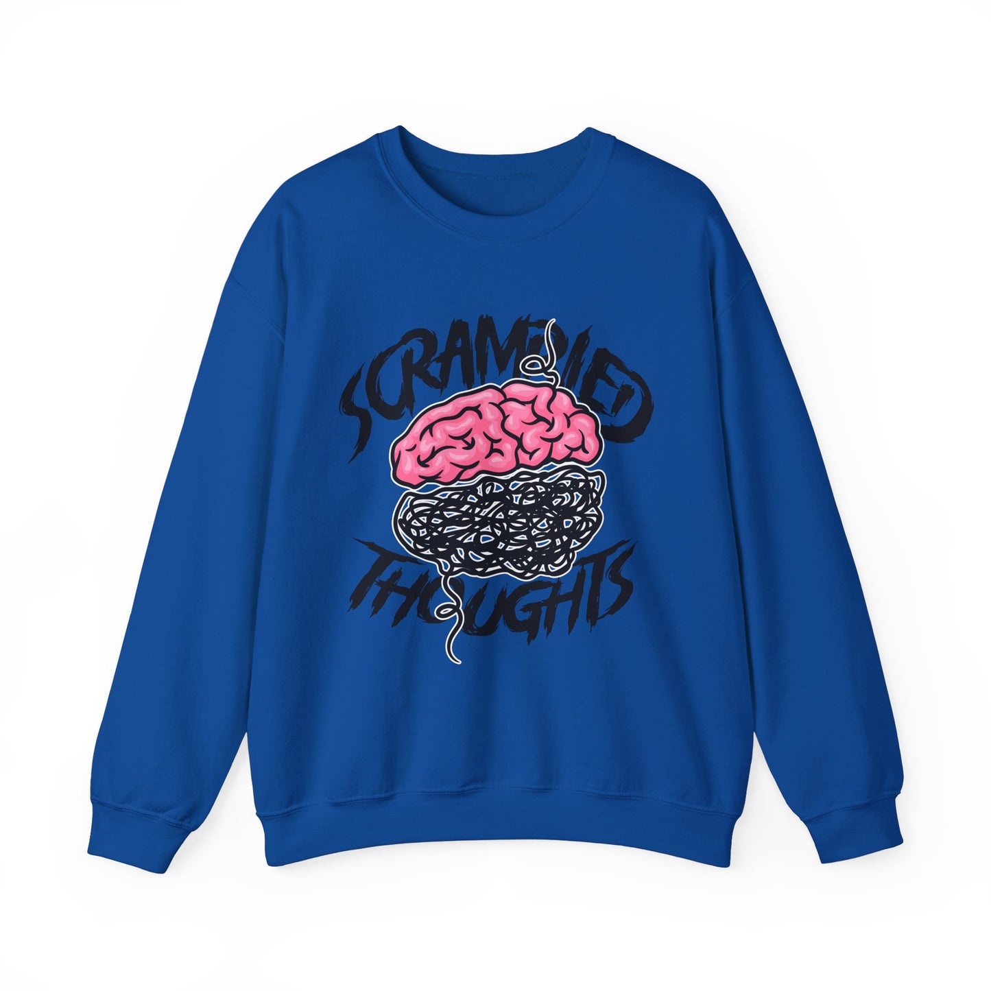 Scrambled Thoughts Crewneck Sweatshirt