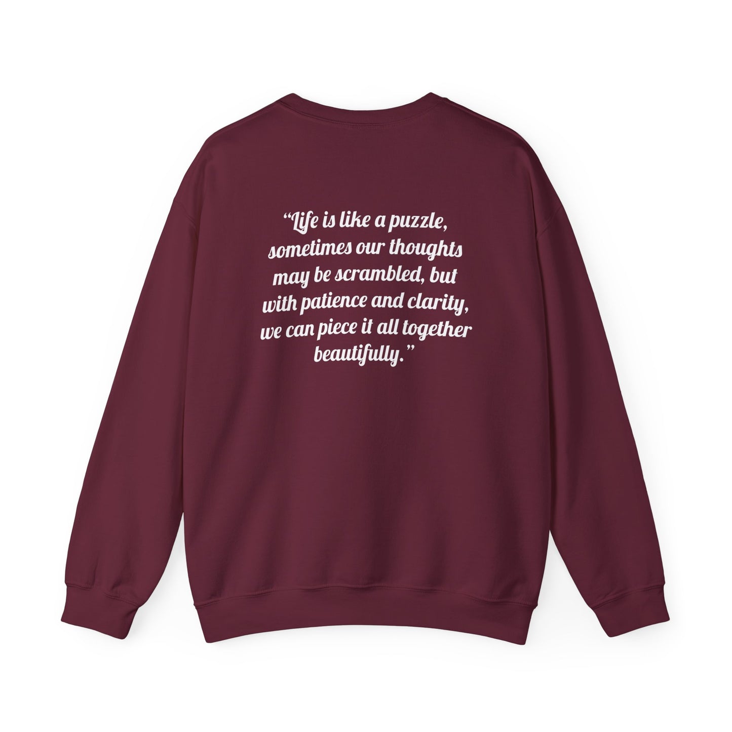 Scrambled Thoughts Crewneck Sweatshirt