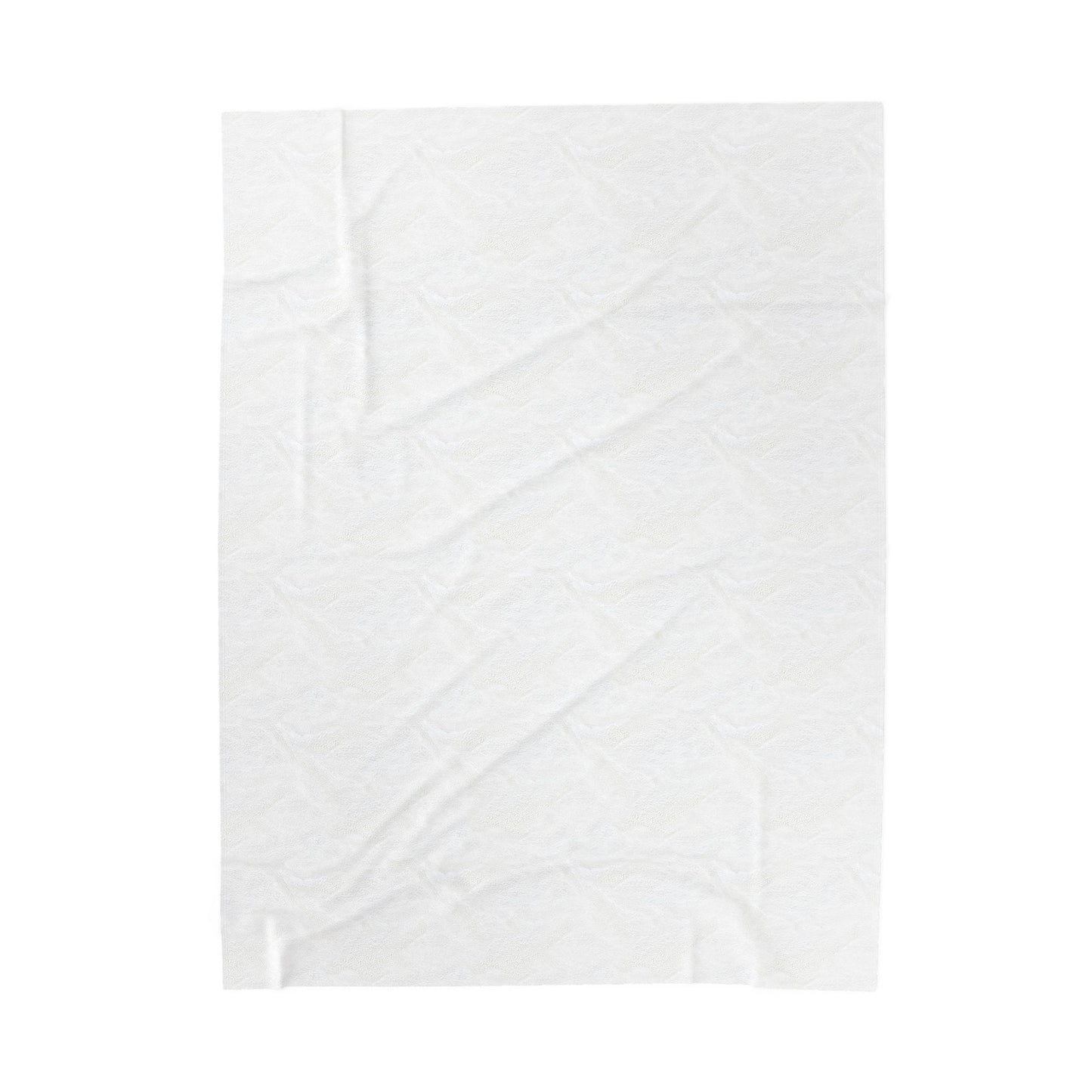 Scrambled Thoughts Velveteen Plush Blanket