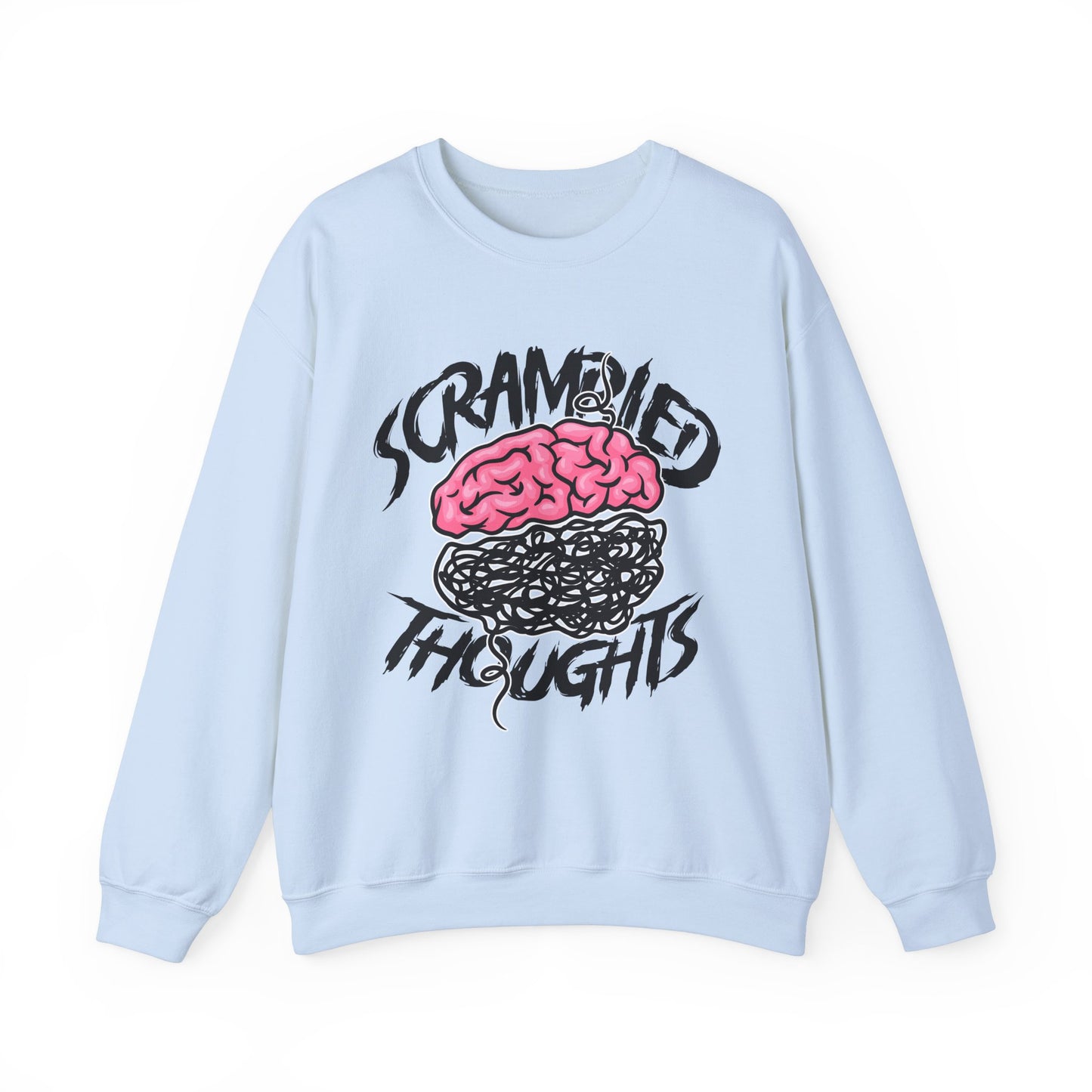 Scrambled Thoughts Crewneck Sweatshirt