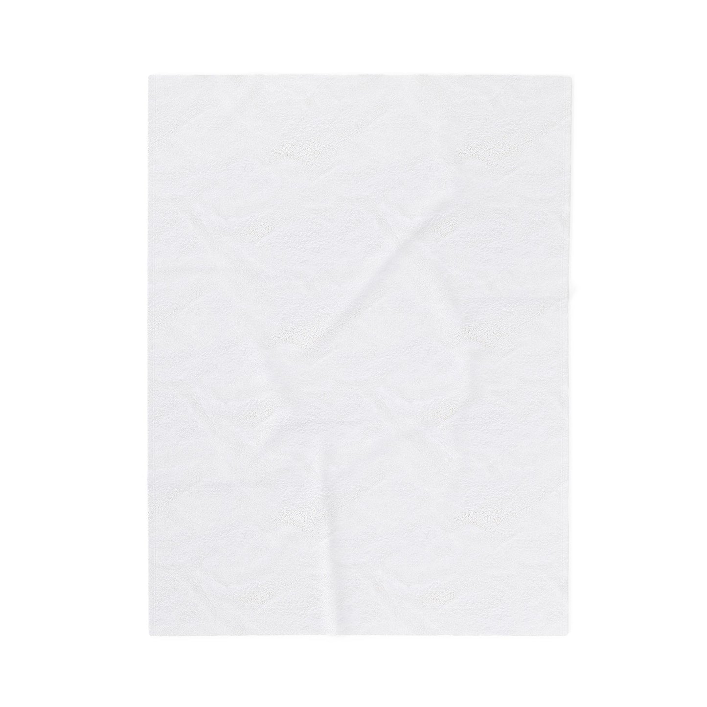 Scrambled Thoughts Velveteen Plush Blanket