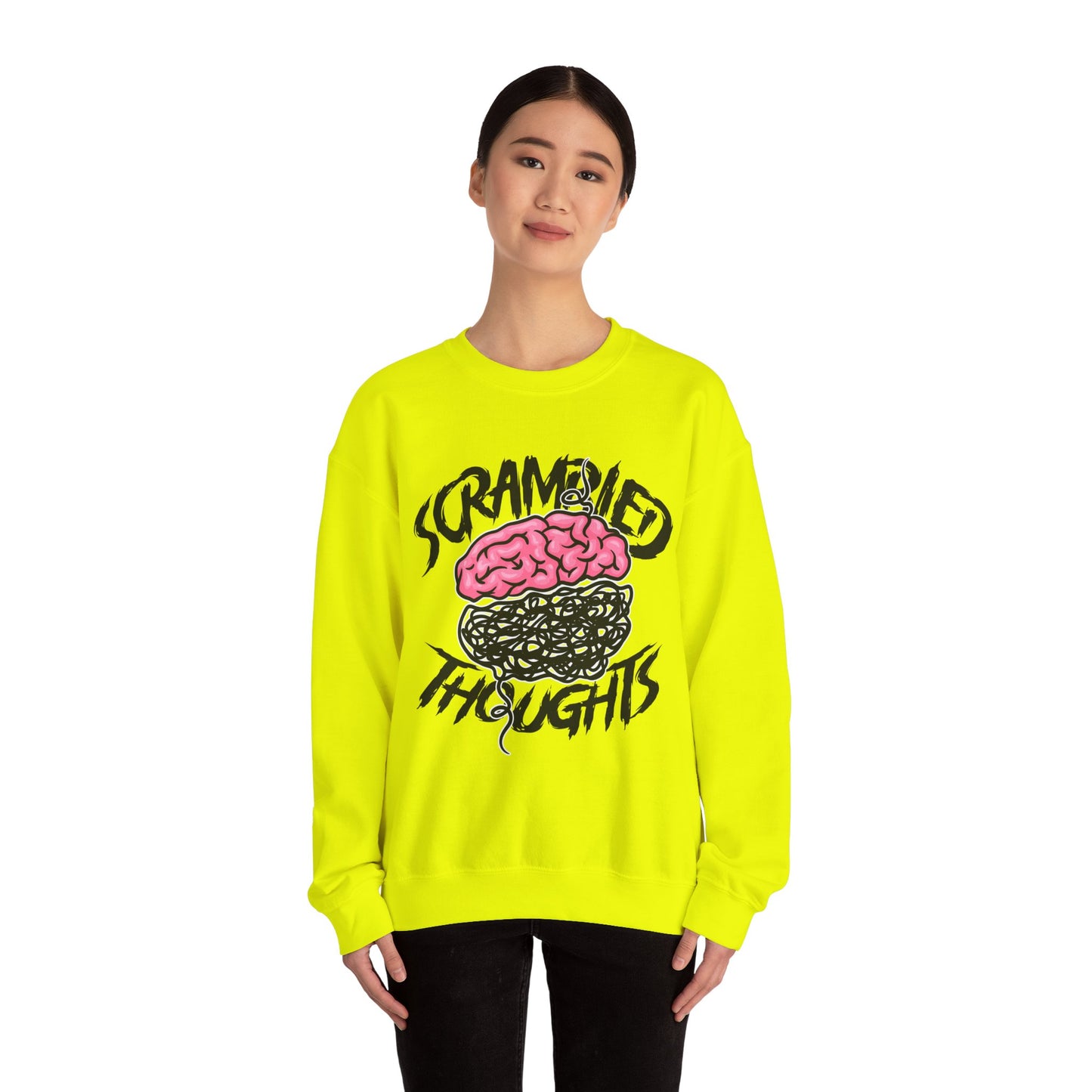 Scrambled Thoughts Crewneck Sweatshirt