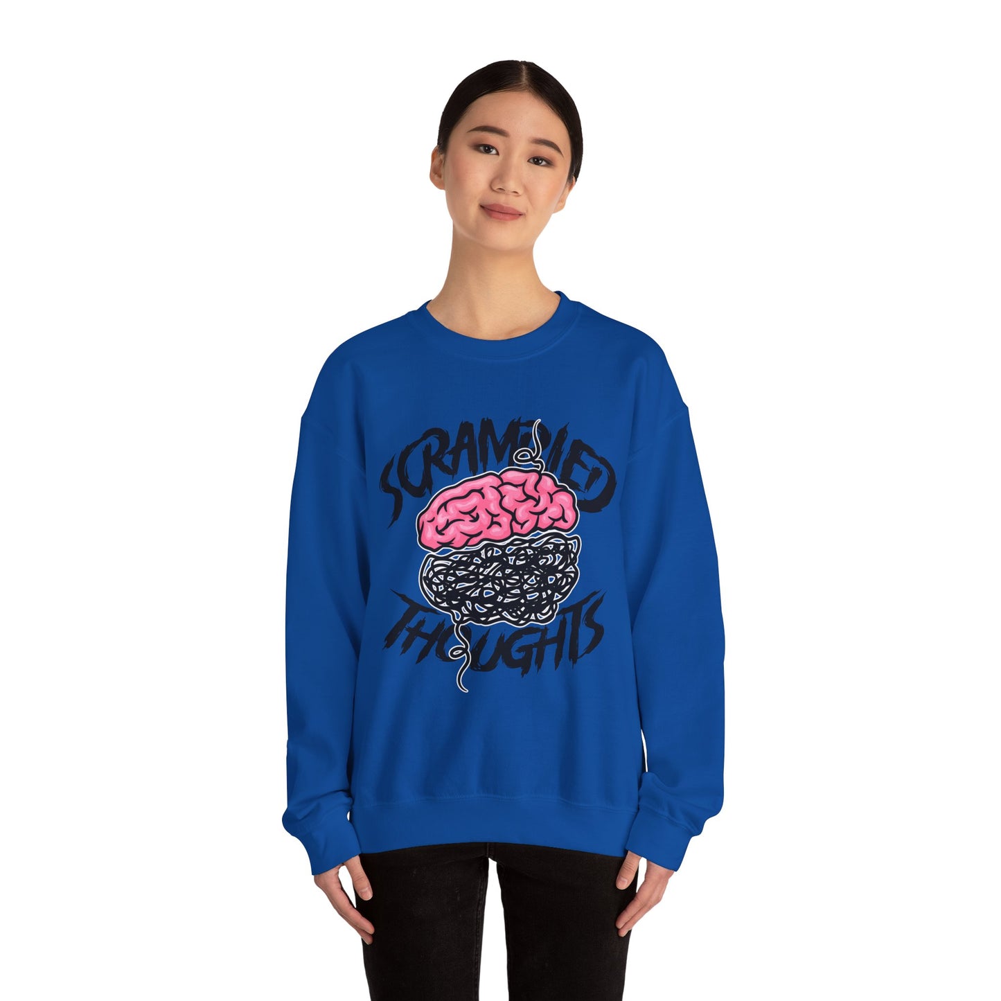 Scrambled Thoughts Crewneck Sweatshirt