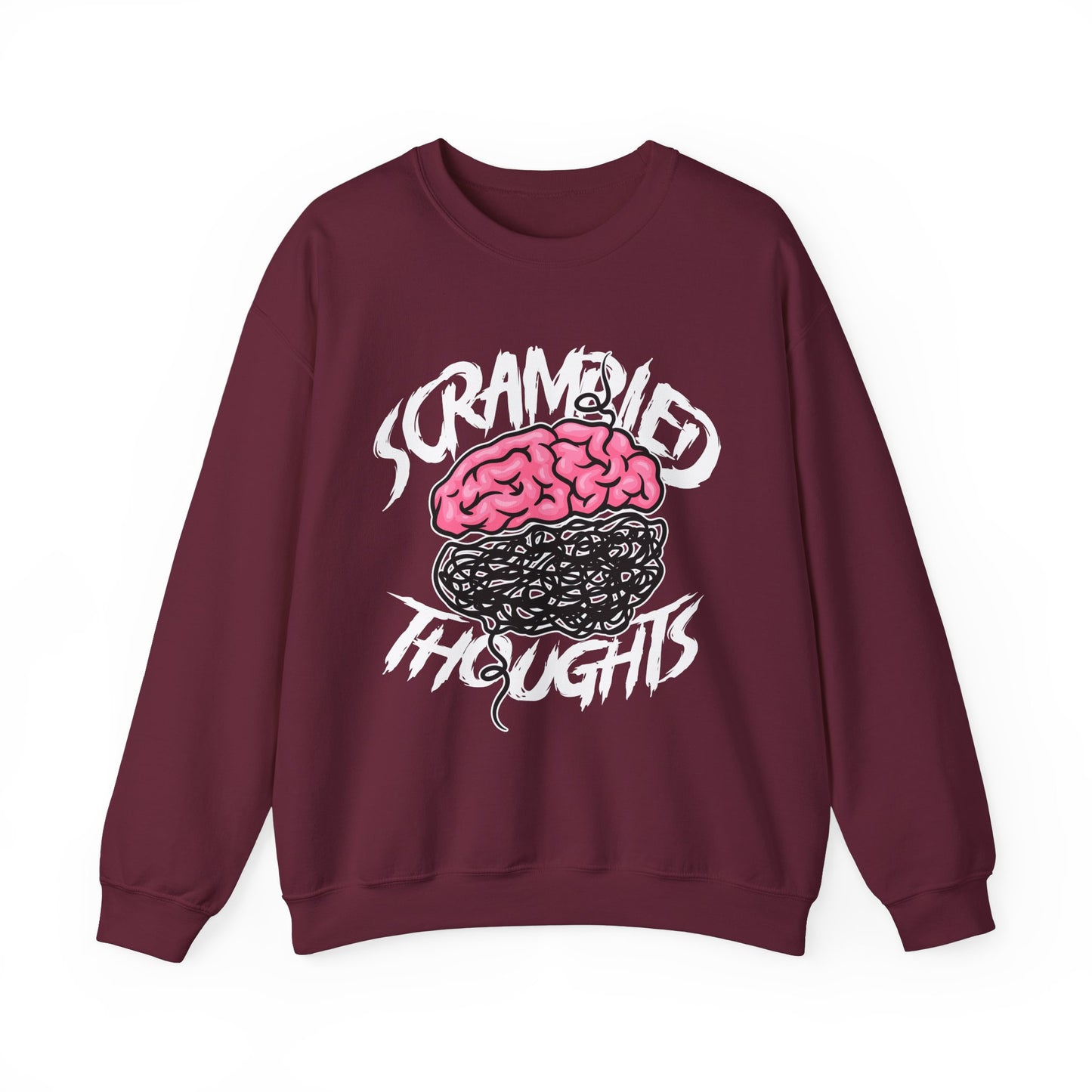 Scrambled Thoughts Crewneck Sweatshirt