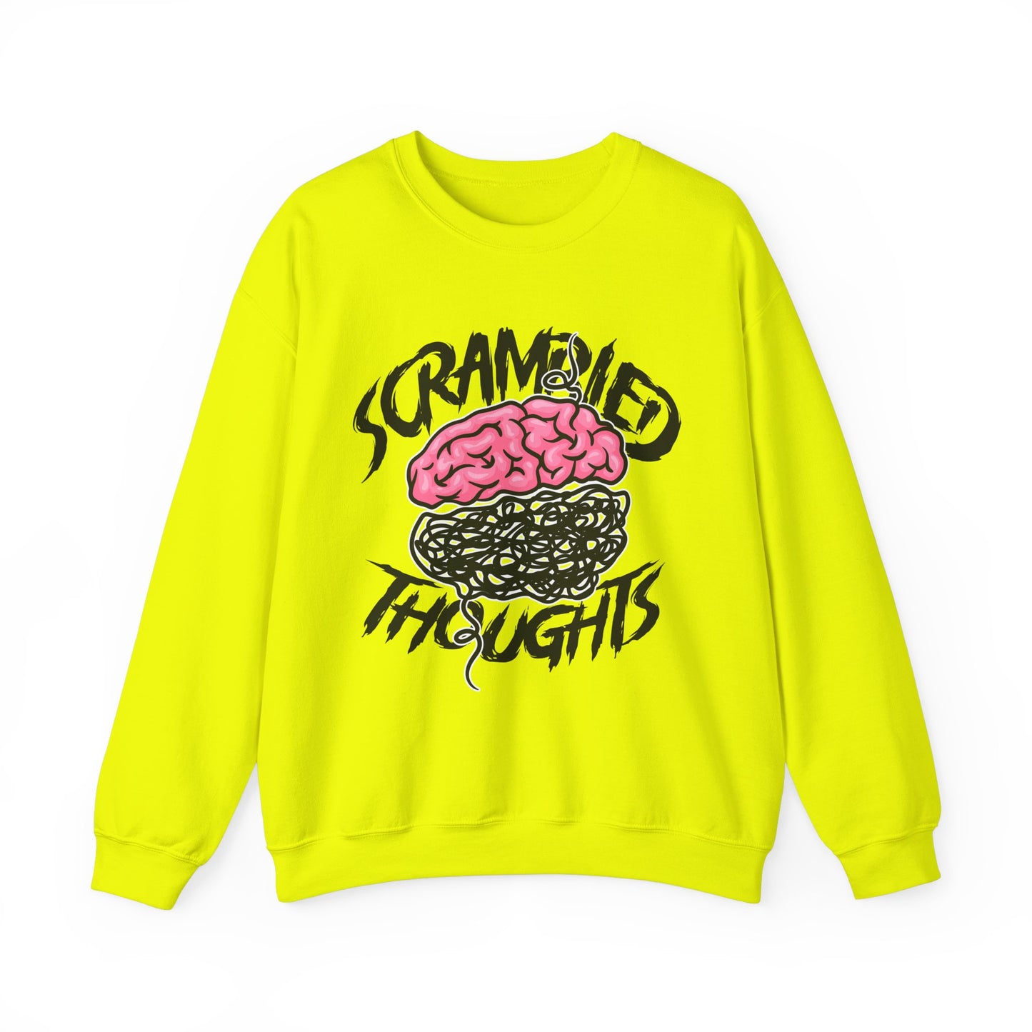 Scrambled Thoughts Crewneck Sweatshirt