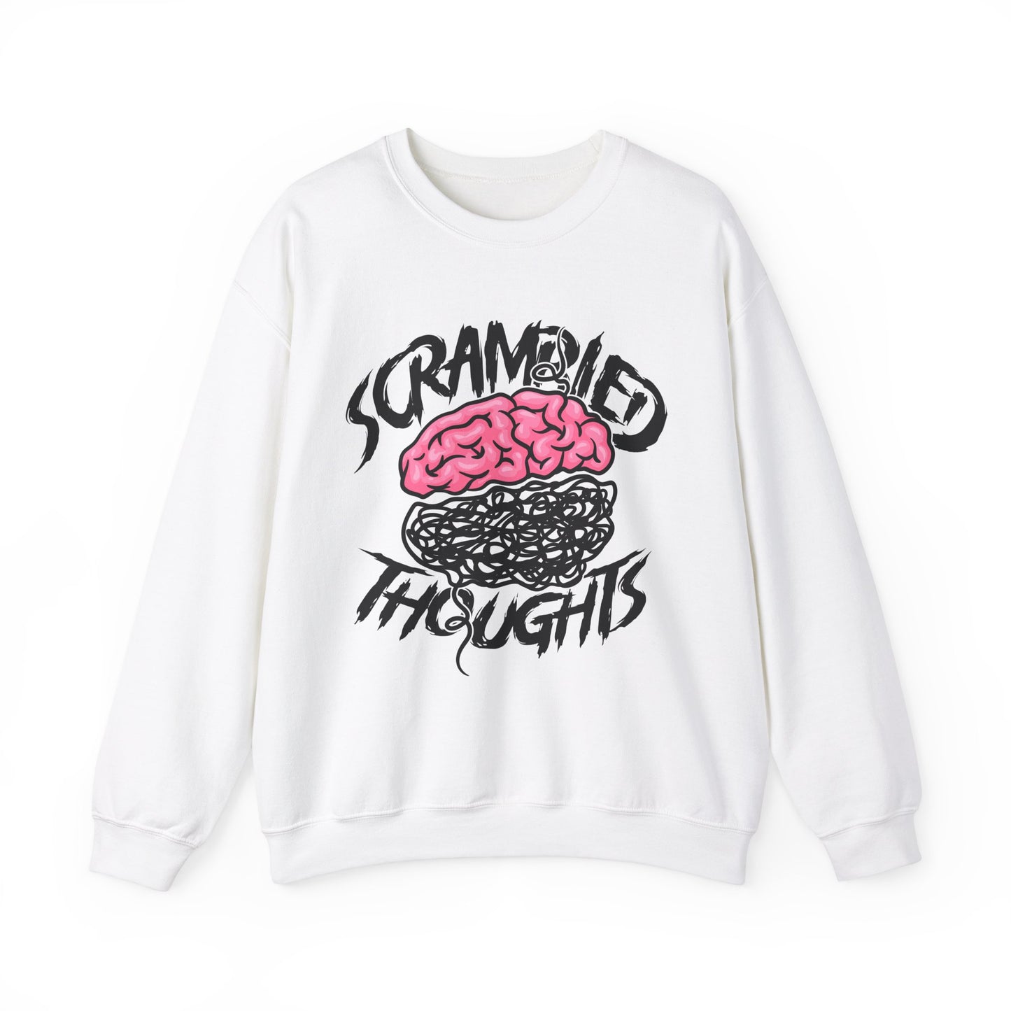 Scrambled Thoughts Crewneck Sweatshirt