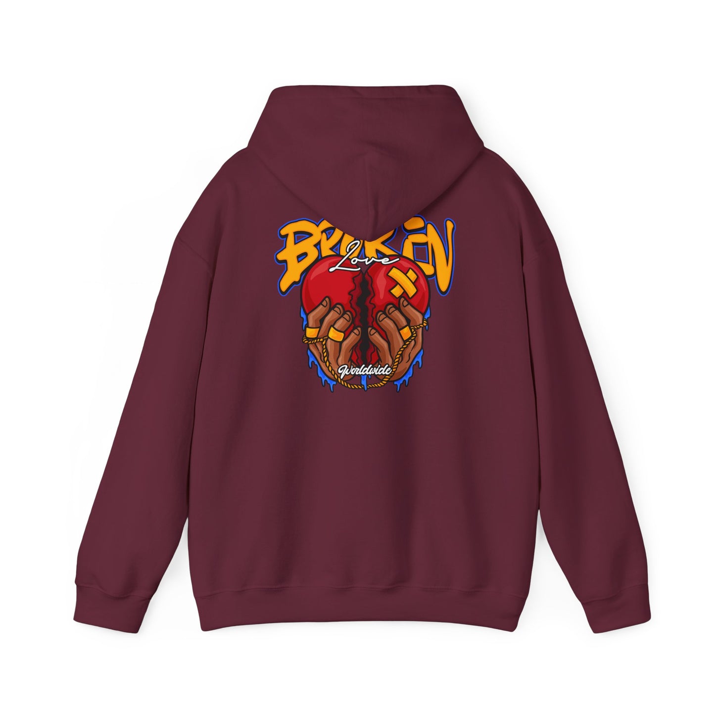 Broken Love Unisex Heavy Blend Hoodie