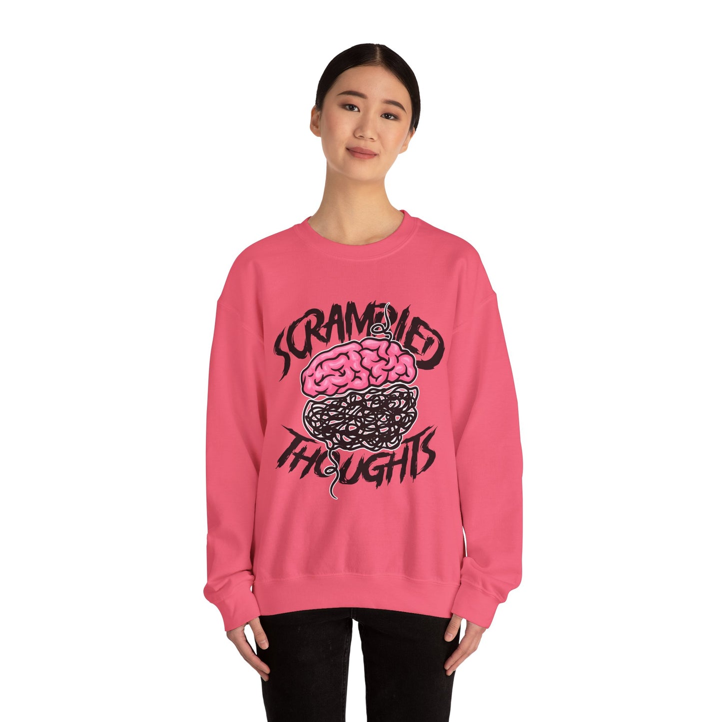 Scrambled Thoughts Crewneck Sweatshirt