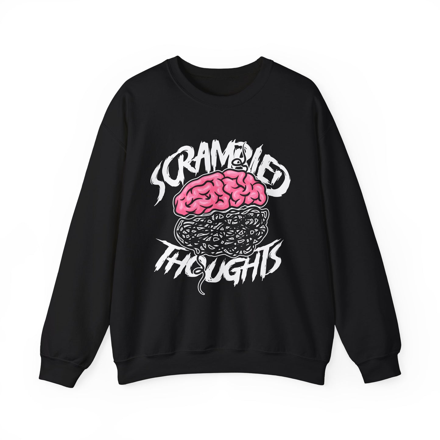 Scrambled Thoughts Crewneck Sweatshirt