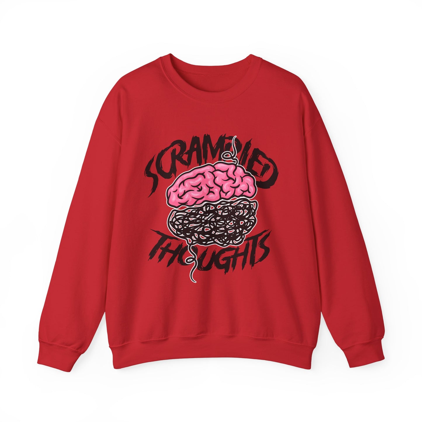 Scrambled Thoughts Crewneck Sweatshirt