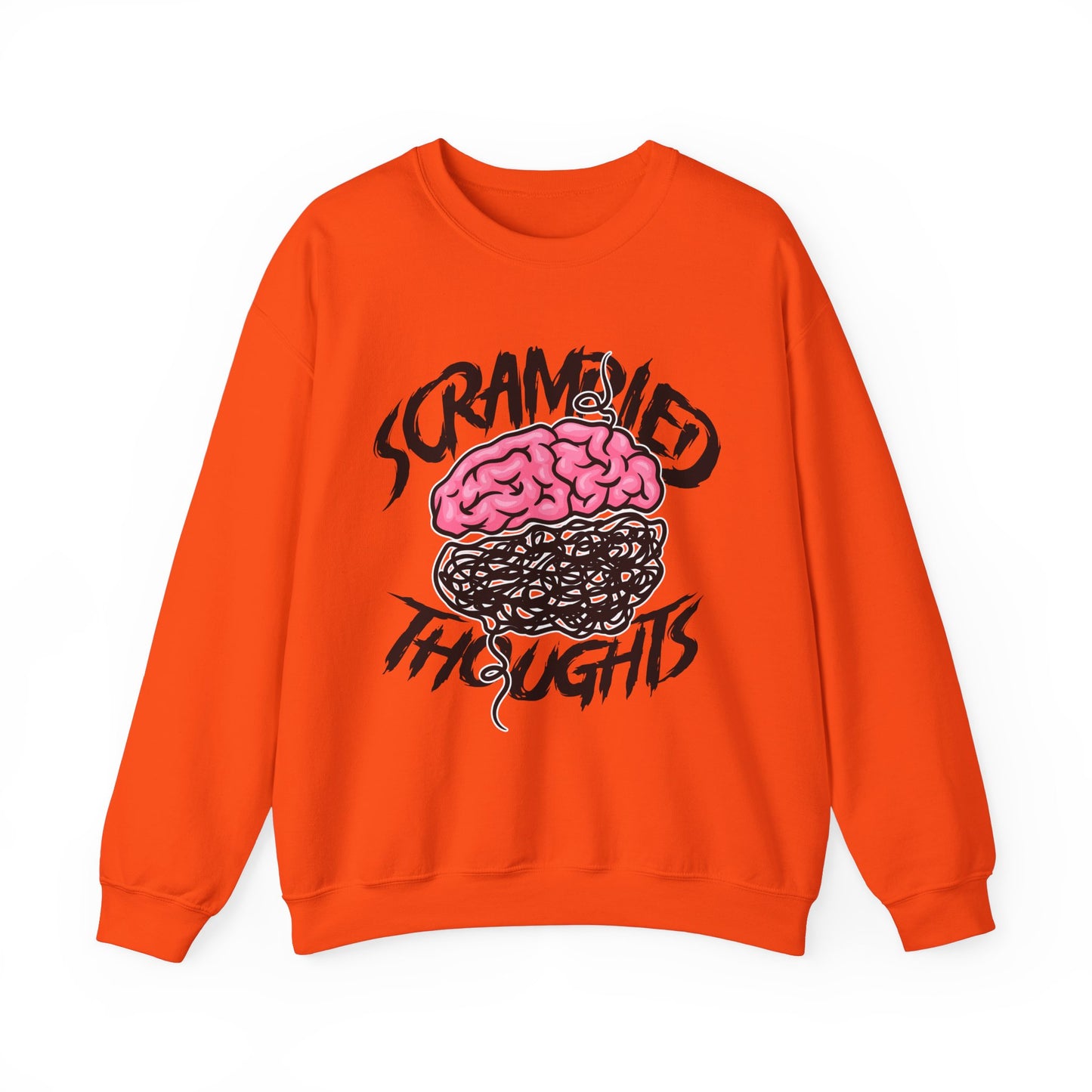 Scrambled Thoughts Crewneck Sweatshirt